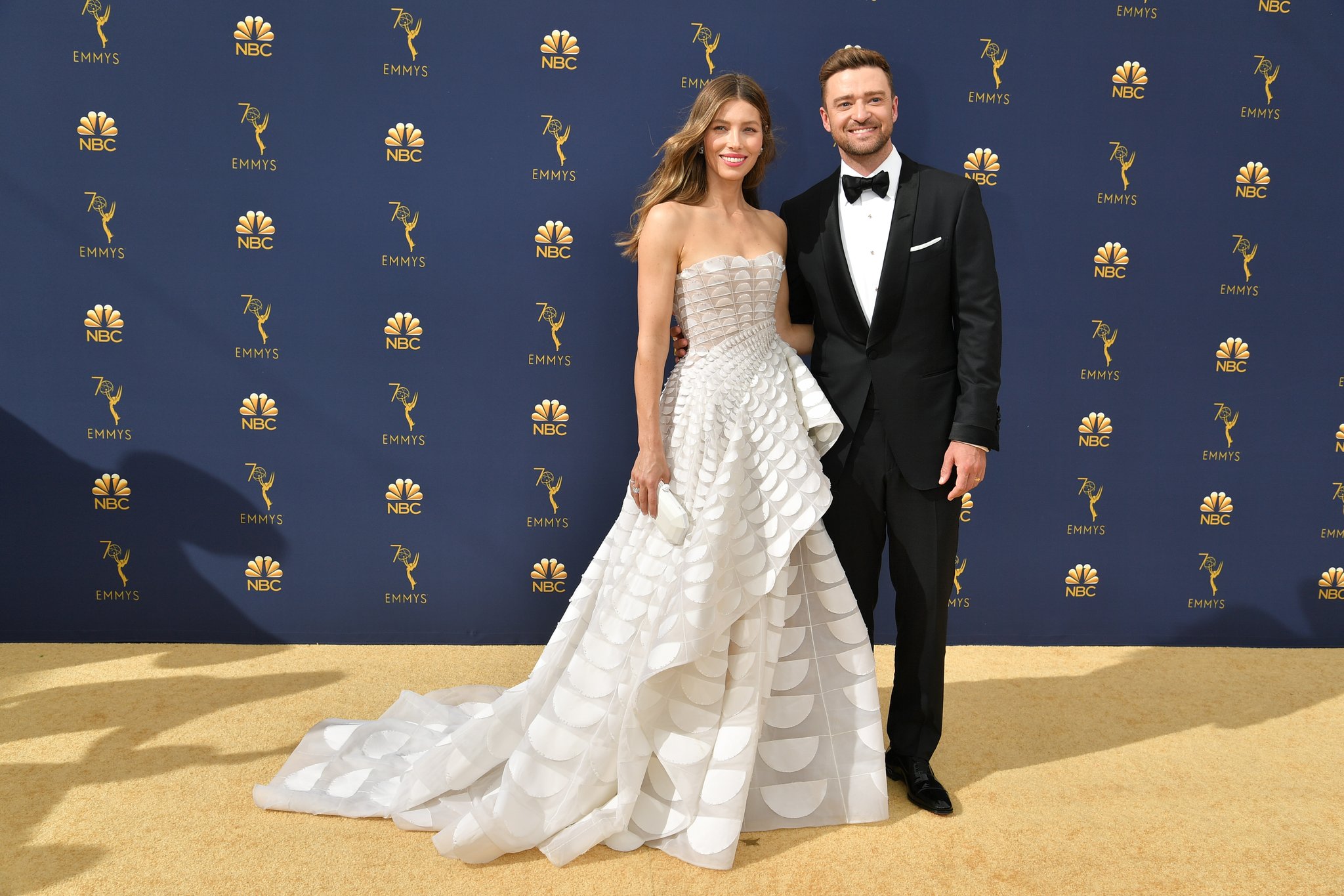 Emmy 2018: Jessica Biel e Justin Timberlake