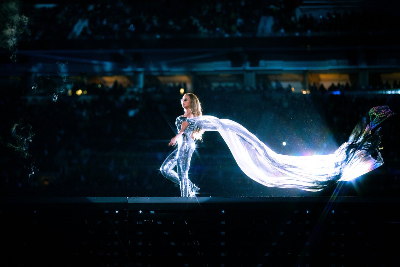 Beyoncé, de Vivienne Westwood @ OTR II TOUR em Santa Clara 