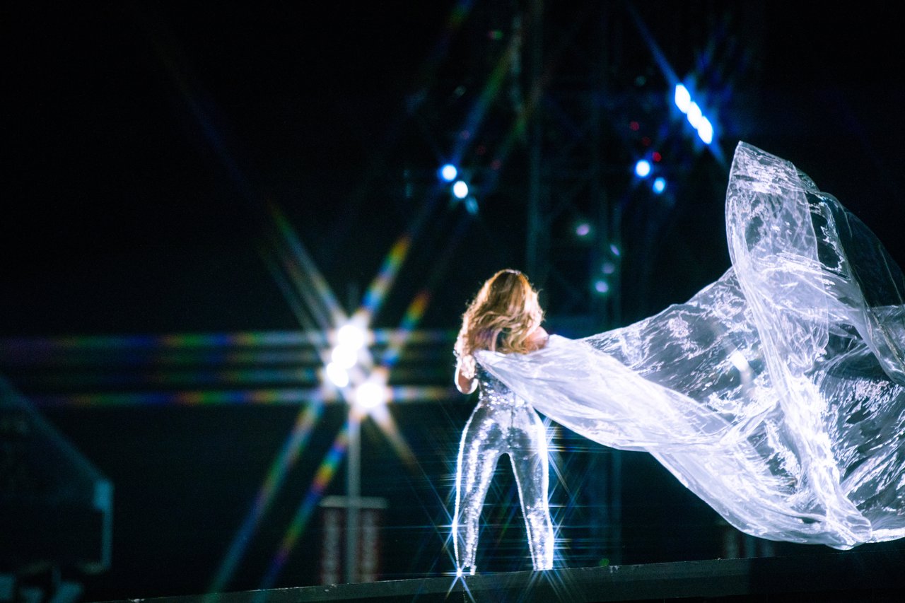 Beyoncé, de Vivienne Westwood @ OTR II TOUR em Santa Clara