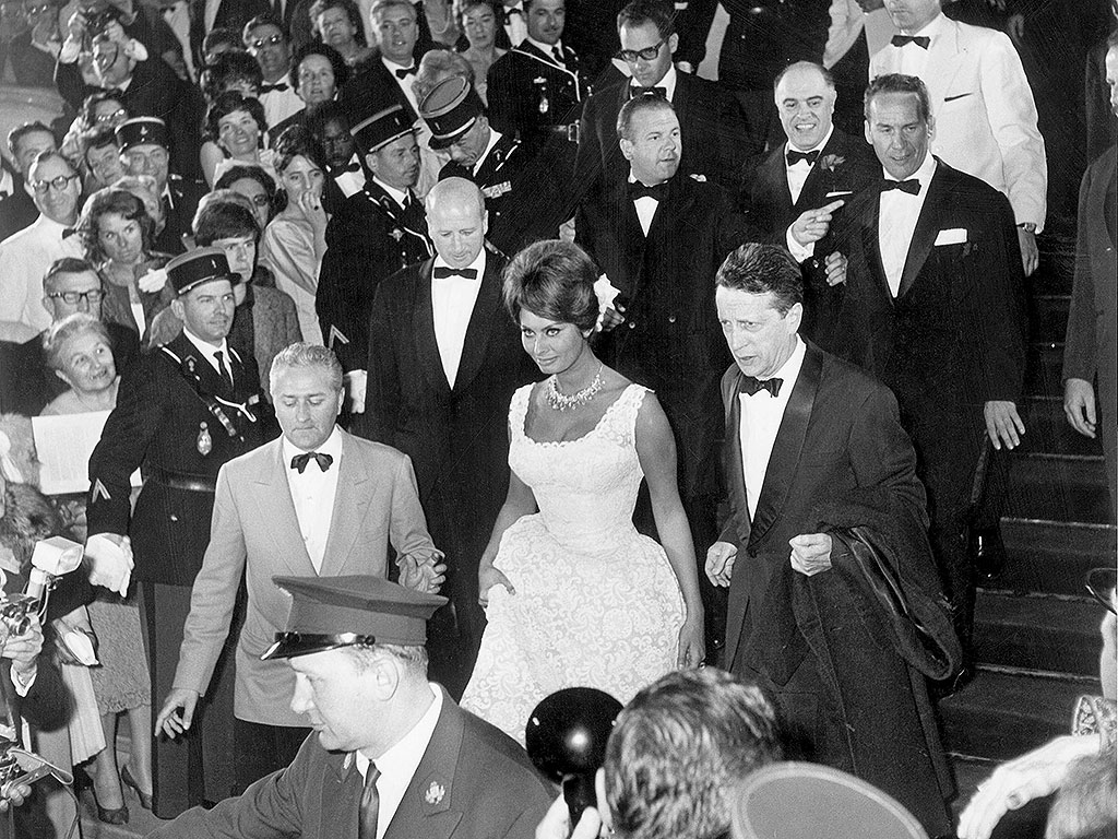 Sophia Loren no Festival de Cannes