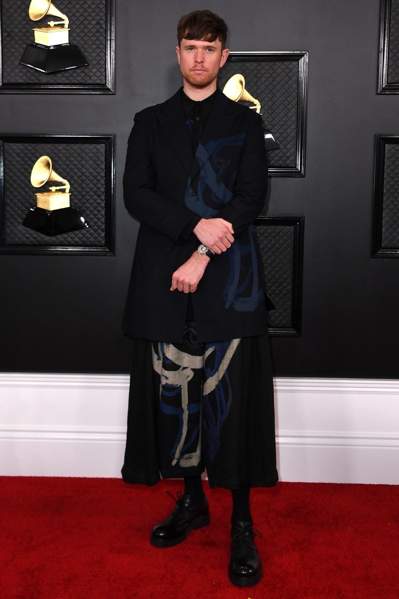 Grammy 2020: James Blake, de Yohji Yamamoto.