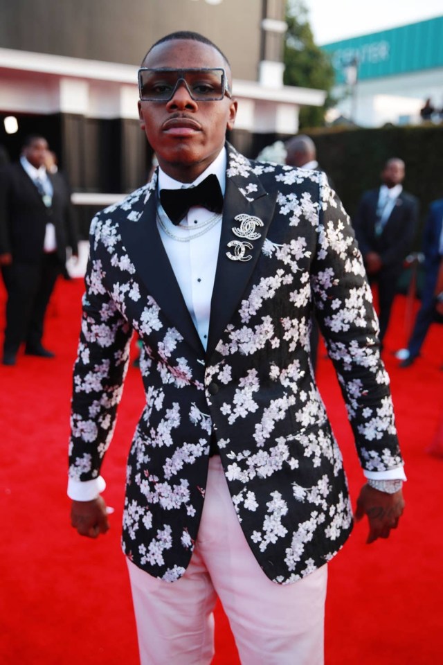 Grammy 2020: DaBaby, de Chanel.