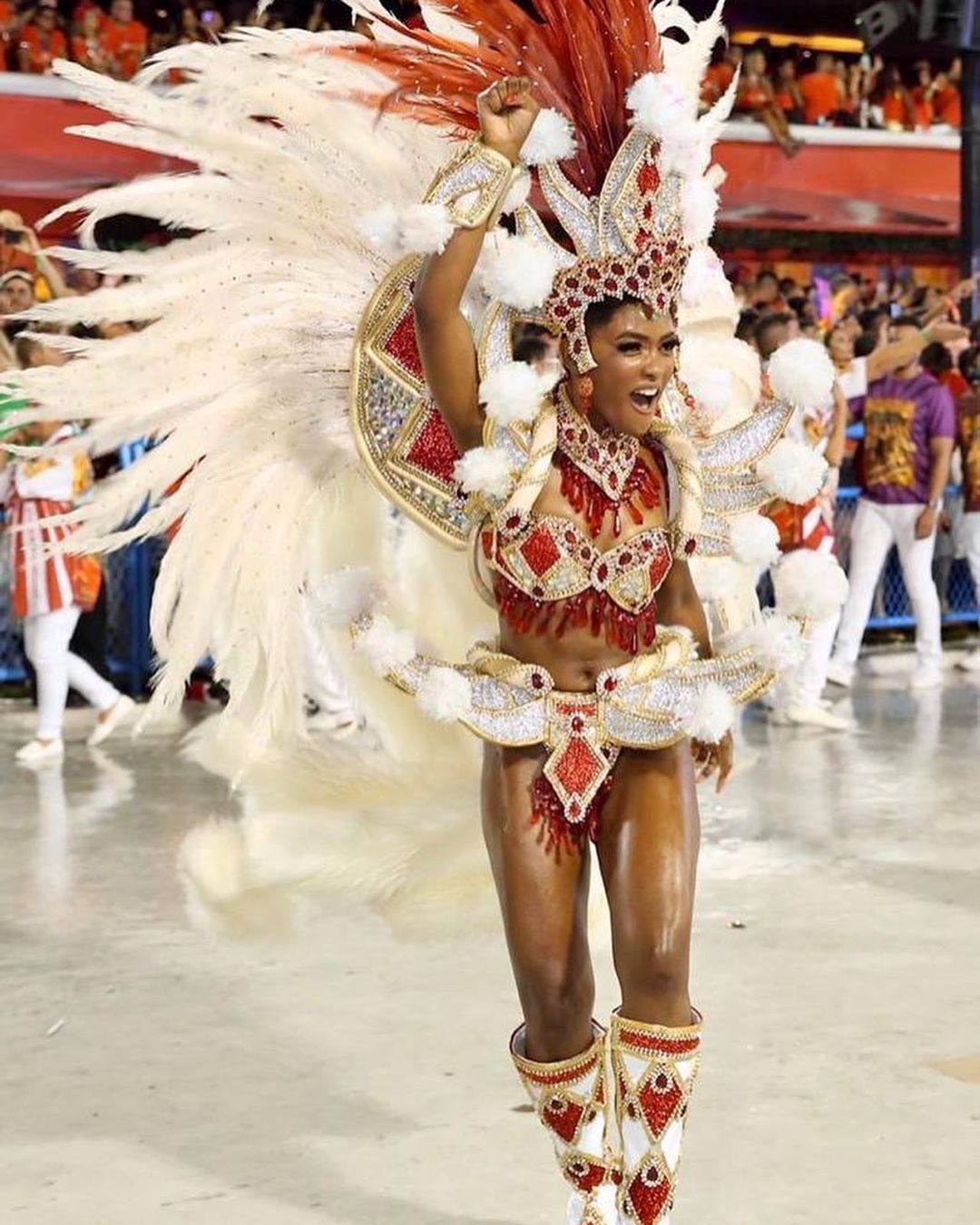 Erika Januza, no Salgueiro | Carnaval 2020