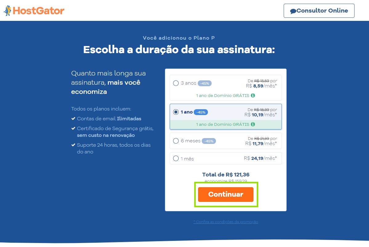 Como criar uma página simples para vender online - Passo #2