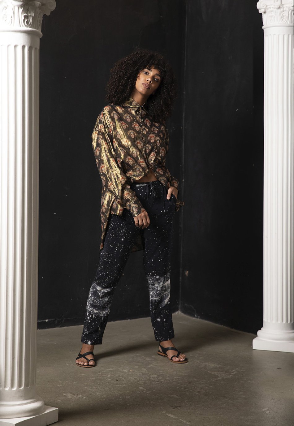 Calça estampada The Paradise - Onde comprar moda online