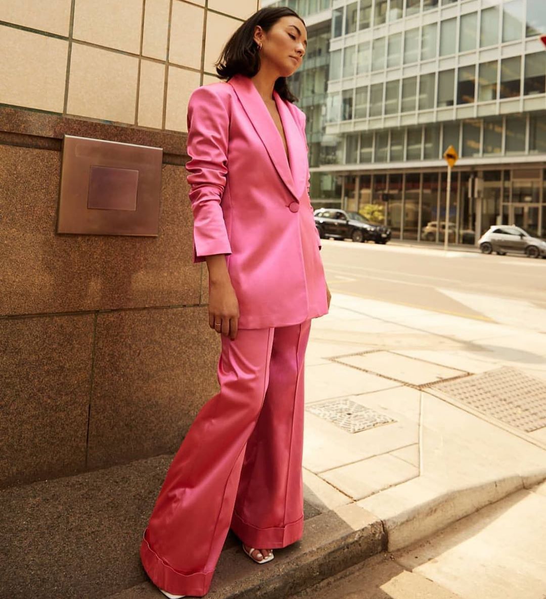 Calça pink House of Holland - Onde comprar moda online