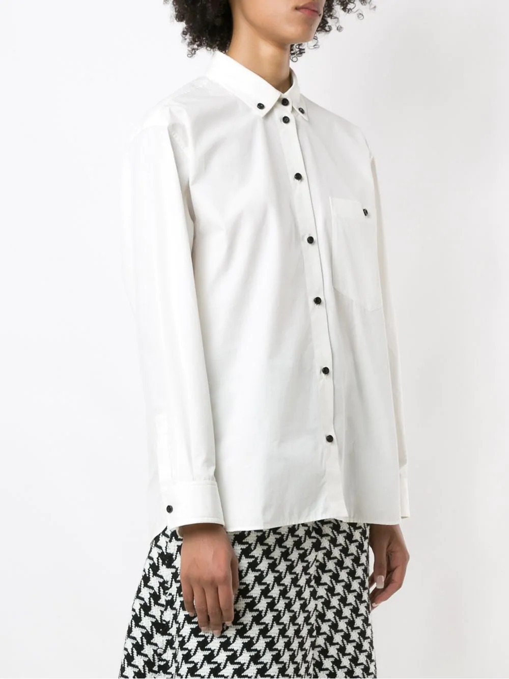 Camisa branca NK - Onde comprar moda online